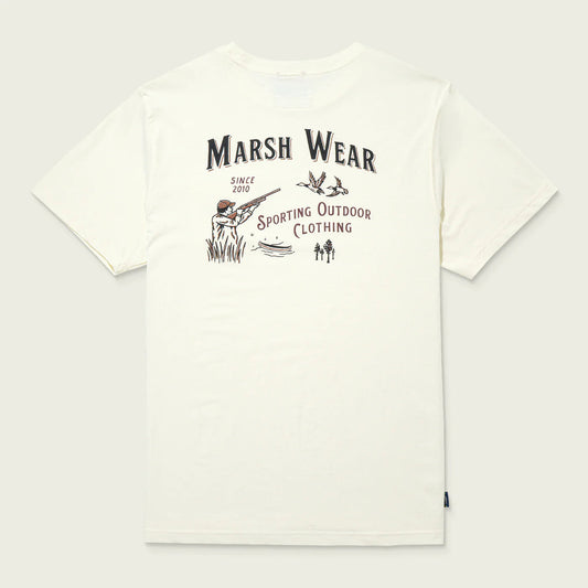 Marsh Wear Sportsman Shirt Vintage White Marsh Wear