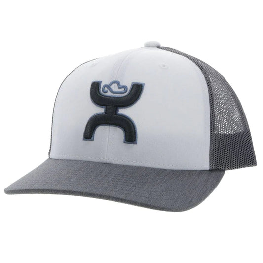Hooey "STERLING" WHITE/GREY SNAPBACK HAT Hooey