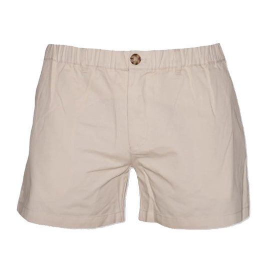 Meripex 5.5" Stone Khaki Cotton Shorts Meripex Apparel