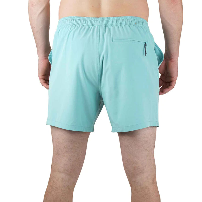 Aftco Strike Swim Shorts Pastel Turquoise