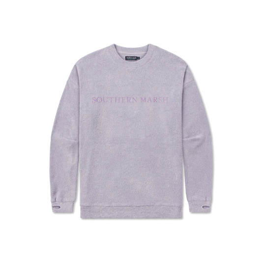 Southern Marsh Womens Sunday Morning Sweater Lavender Southern Marsh