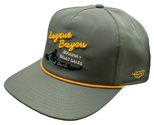 Lagrue Bayou The Hole Runner Hat Combat Green Lagrue Bayou