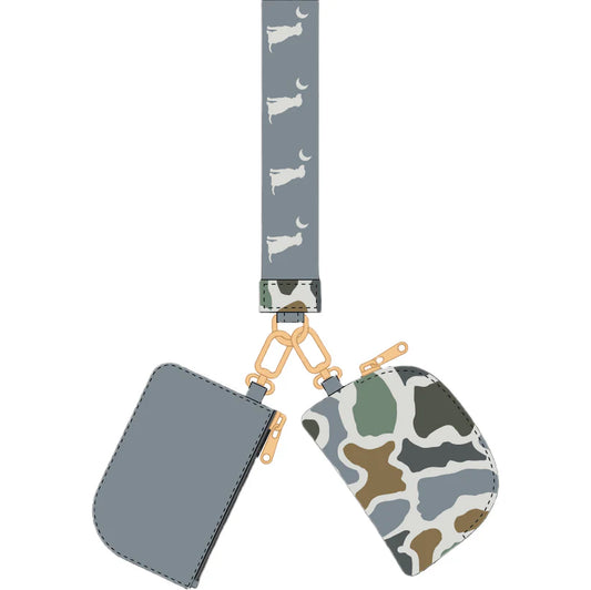 Local Girl Dual Wristlet Localflage Bluff