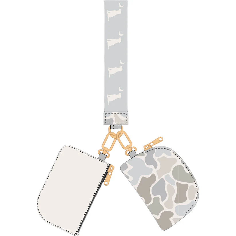 Local Girl Dual Wristlet Forest Camo Saltwater Local Girl Outfitters