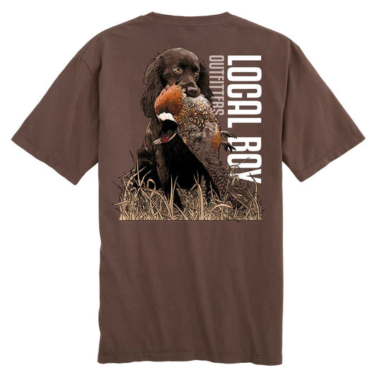 Local Boy Upland Boykin SS Tee Espresso Local Boy Outfitters