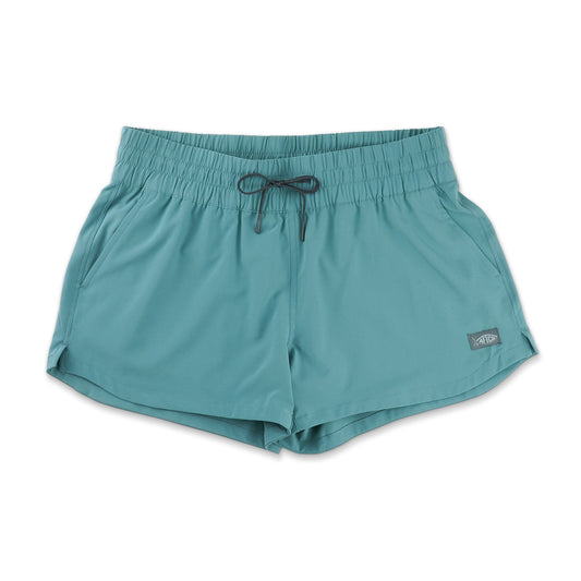 Aftco Women's Strike Swim Shorts Arctic