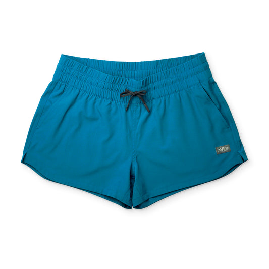 Aftco Women's Strike Swim Shorts Celestial