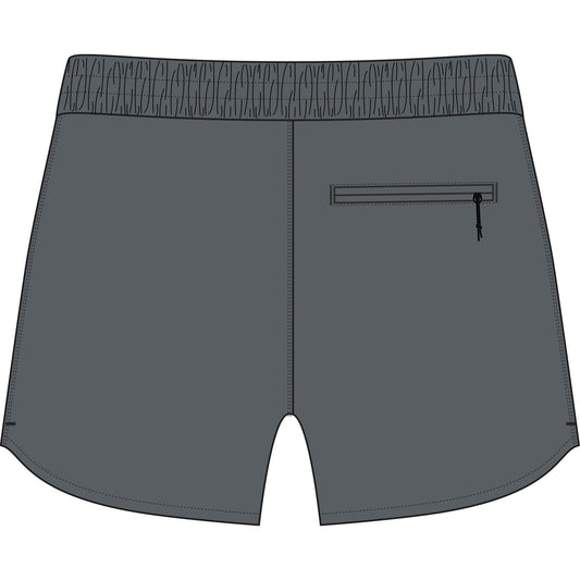 Aftco Womens Stike Shorts 3.5" Charcoal Aftco