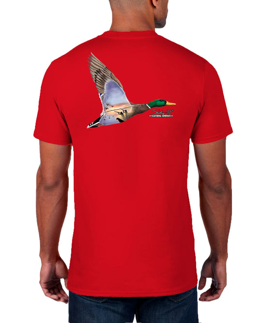 Society '91 Mallard Point Short Sleeve Tee Red Society 91