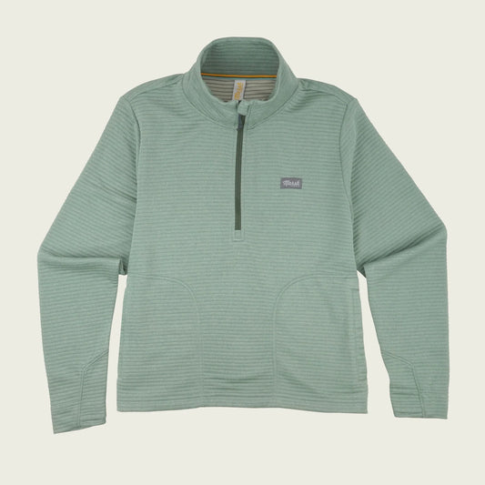 Marsh Wear Womens Sullivan 1/4 Zip Lily Pad