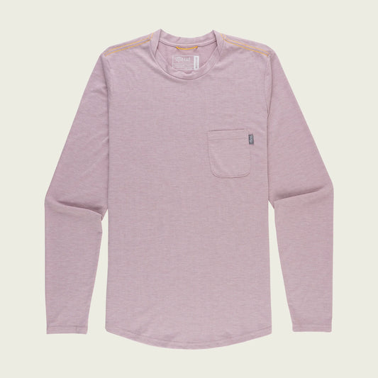 Marsh Wear Women's Buxton Tech Crew Wood Rose Heather