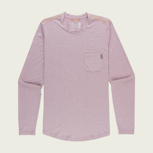 Marsh Wear Women's Buxton Tech Crew Wood Rose Heather Marsh Wear