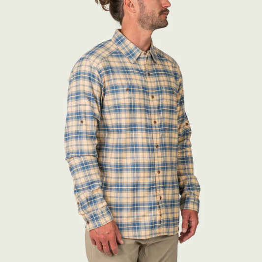 Marsh Wear Westerly Flannel Shirt Wheat Marsh Wear