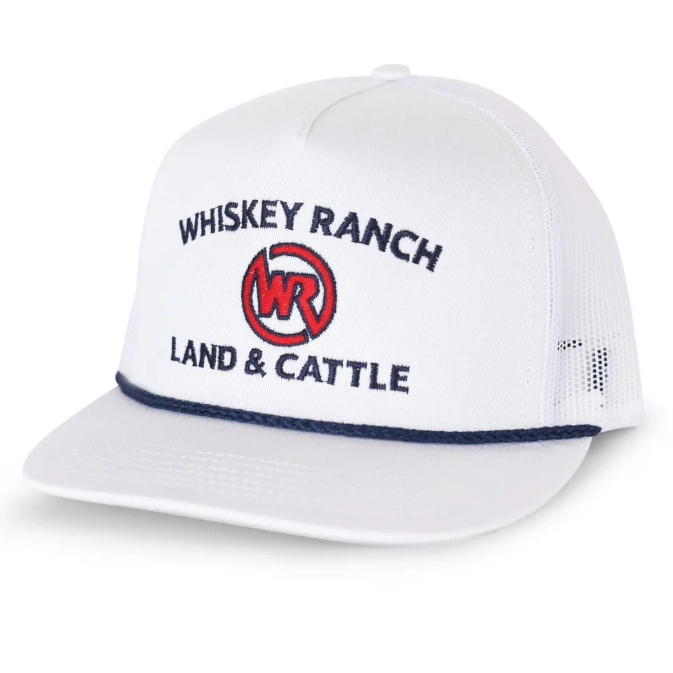 Whiskey Bent Whiskey Ranch Rope white Hat