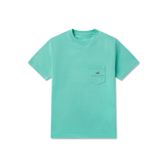 Southern Marsh Youth Surf Rodeo Shirt Mint Southern Marsh