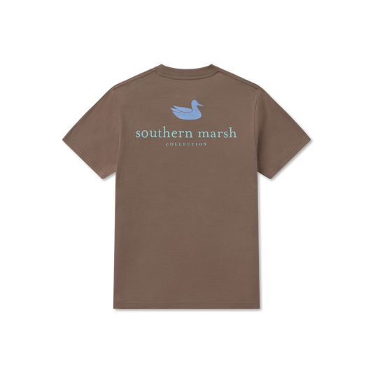 Southern Marsh Youth Authentic Shirt Carajillo Brown Southern Marsh
