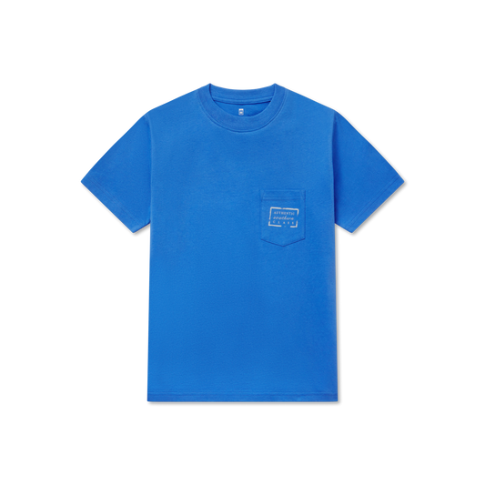 Southern Marsh Youth Authentic Shirt French Blue Southern Marsh