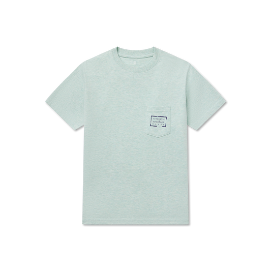 Southern Marsh Youth Authentic Shirt Washed Honeydew Southern Marsh