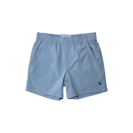 Local Boy Volley Shorts Dusty Blue Local Boy Outfitters