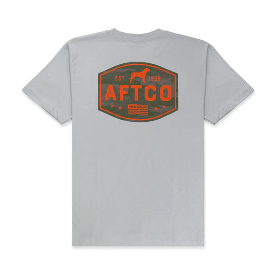 Aftco Youth Best Friend SS T-Shirt Silver
