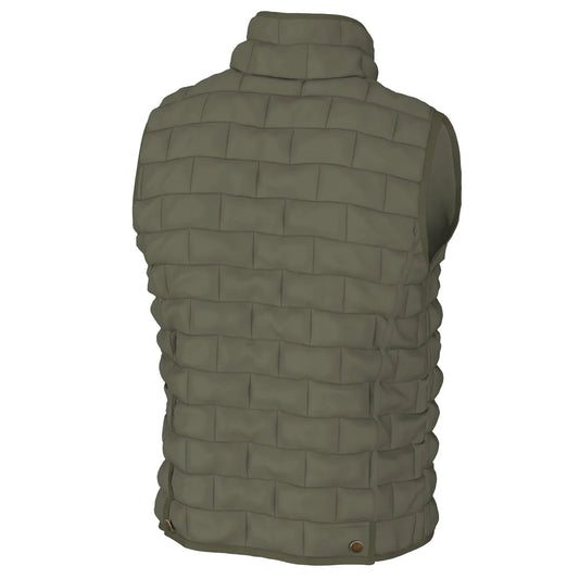 Local Boy Youth Brick Quilted Vest Moss Local Boy Outfitters