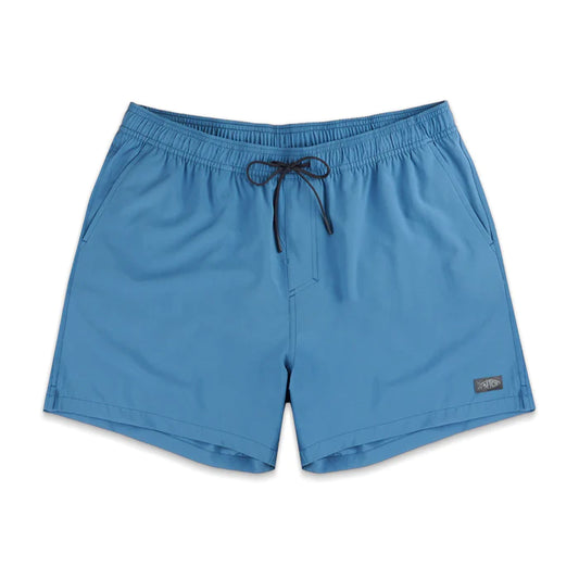 Aftco Youth Strike Swim Shorts Air Force Blue