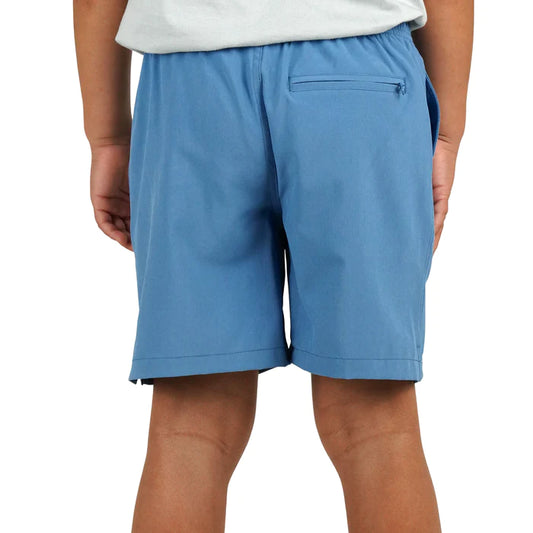 Aftco Youth Strike Swim Shorts Air Force Blue