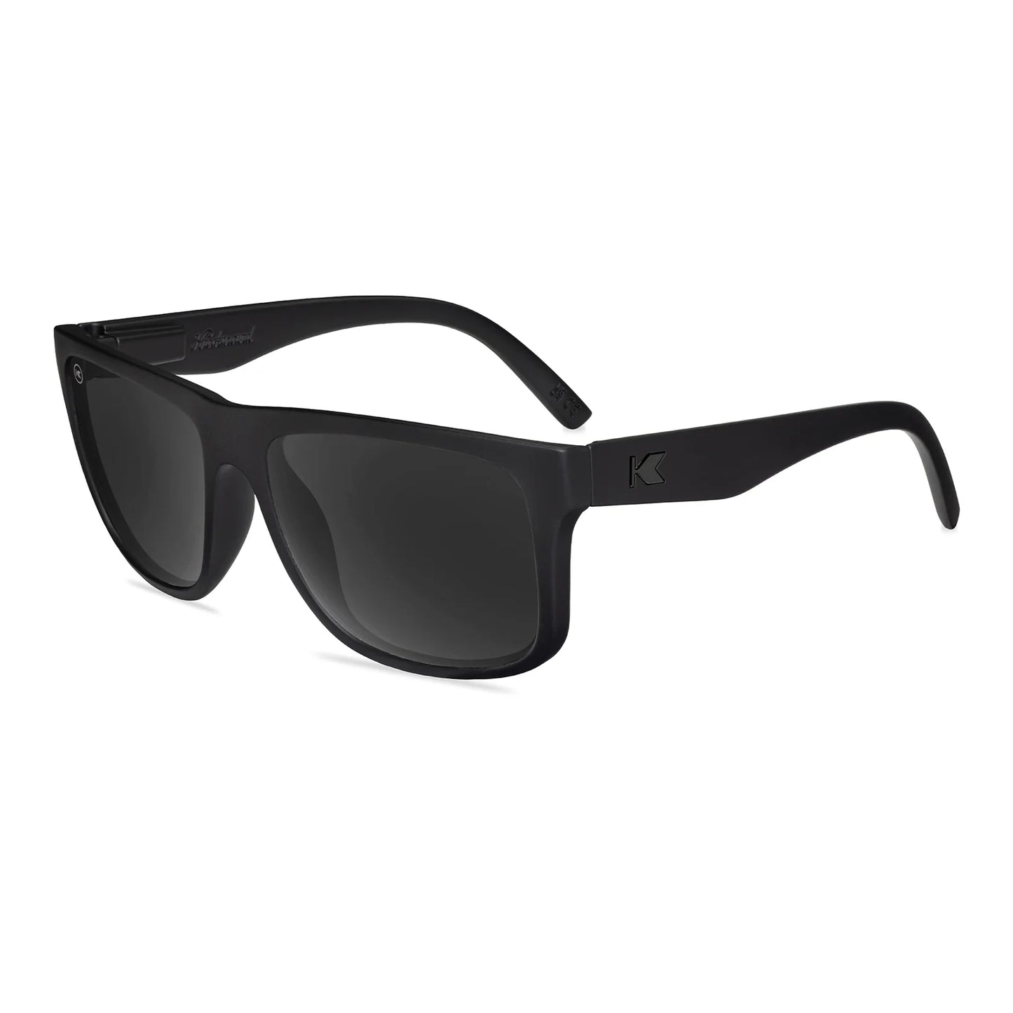 Knockaround Torrey Pines Black on Black / Smoke Knockaround