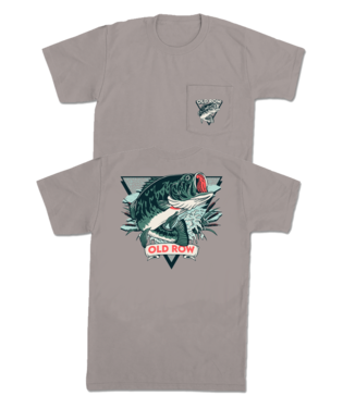 Old Row Outdoors Bass Triangle Pocket Tee Short Sleeve