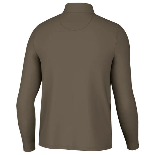 Local Boy Bentley Quarter Zip Brown Local Boy Outfitters