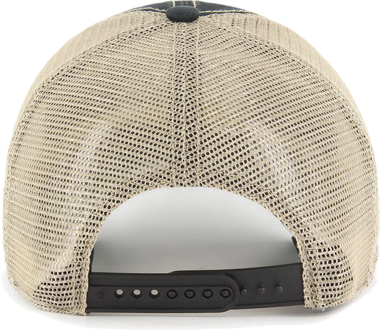 47 Brand GEORGIA BULLDOGS Black Trawler Clean Up Adjustable Hat