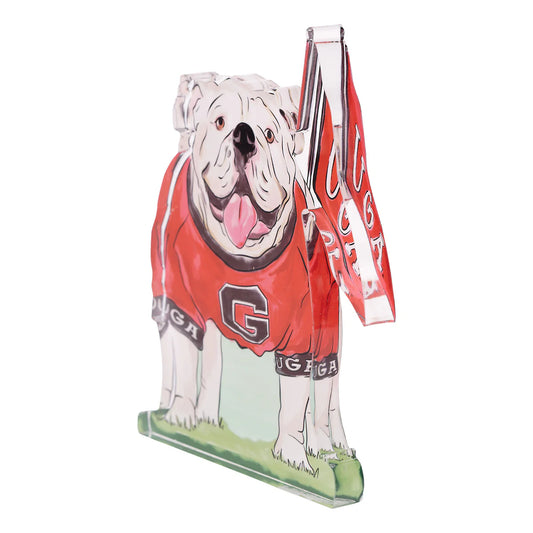 Georgia Bulldogs Uga Acrylic Block flag