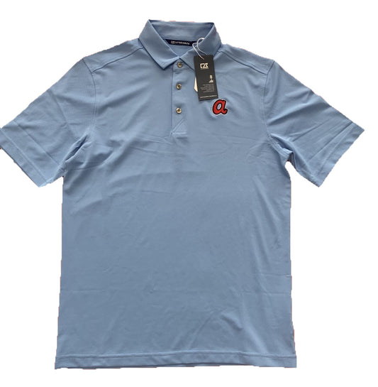 Cutter & Buck Atlanta Braves Blue Polo