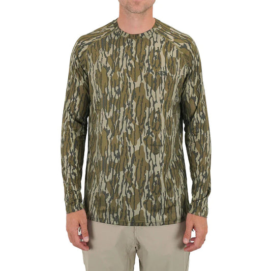 Aftco Mossy Oak® Camo LS Performance Shirt Aftco