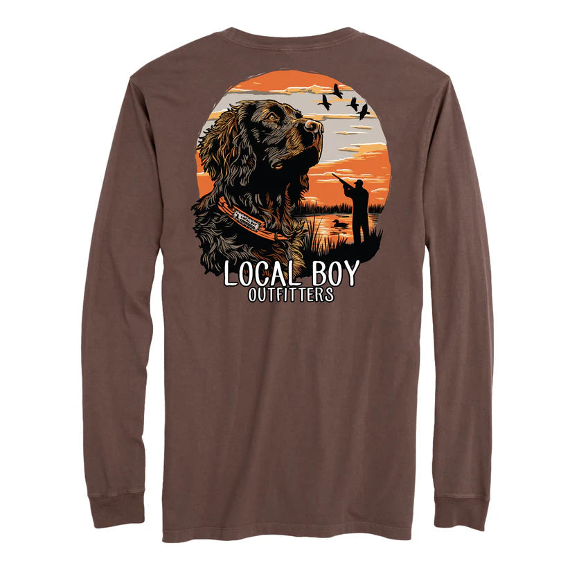 Local Boy Boykin Dream LS Tee Gray Local Boy Outfitters