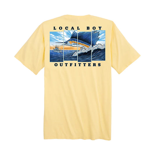 Local Boy Outfitters Youth Broken Frame T-Shirt Banana