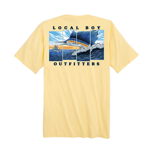 Local Boy Outfitters Youth Broken Frame T-Shirt Banana Local Boy Outfitters
