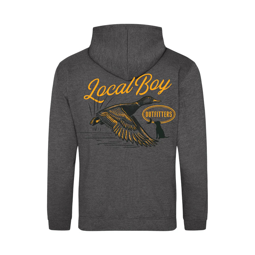 Local Boy Brushwood Hoodie Moonlit Mallard Heather Gray