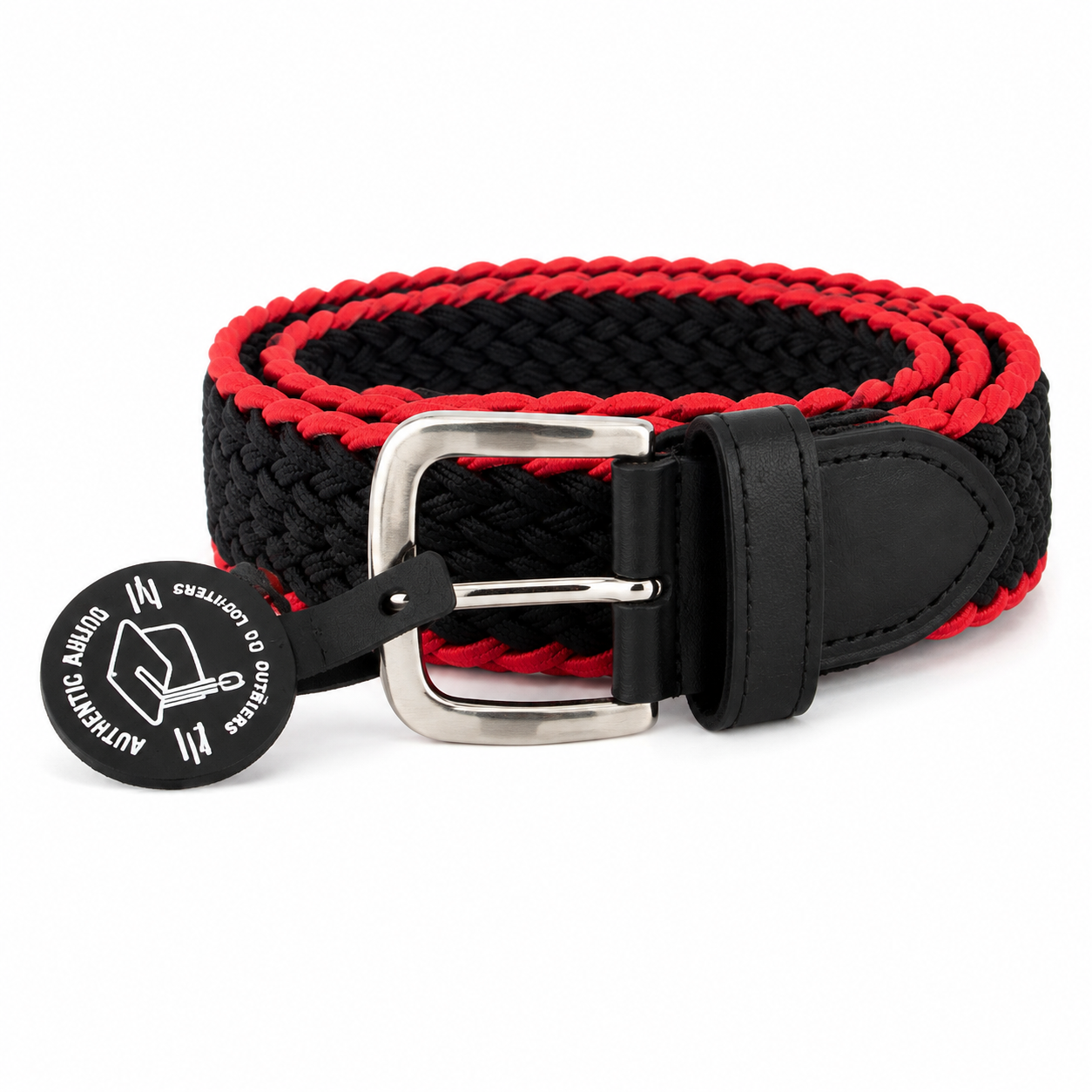Black and Red Rope Belt etcoutfitters