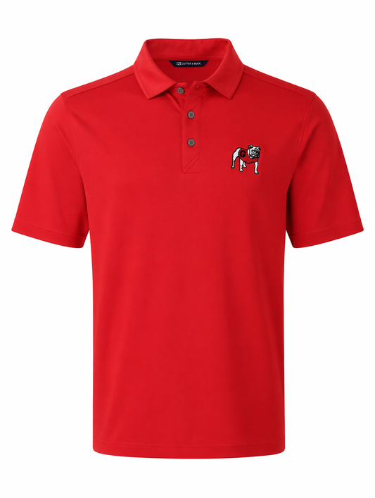 Cutter and Buck Georgia Bulldogs Red Polo Cutter & Buck