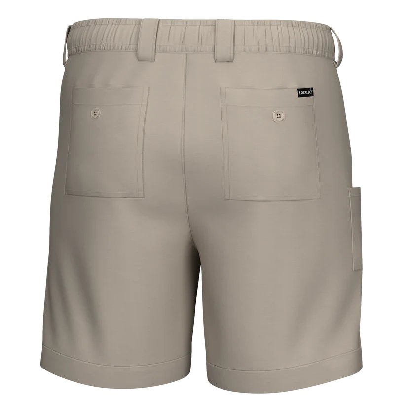 Local Boy Chum Shorts Khaki Local Boy Outfitters