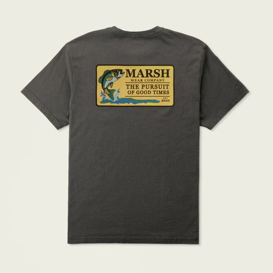 Marsh Wear Clutch Short Sleeve T-Shirt Ash