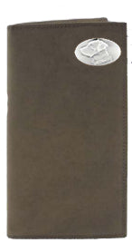 Zep-Pro Brown Crazy Horse Roper Wallet - Lab