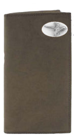 Zep-Pro Brown Crazy Horse Roper Wallet - Mallard Zep-Pro