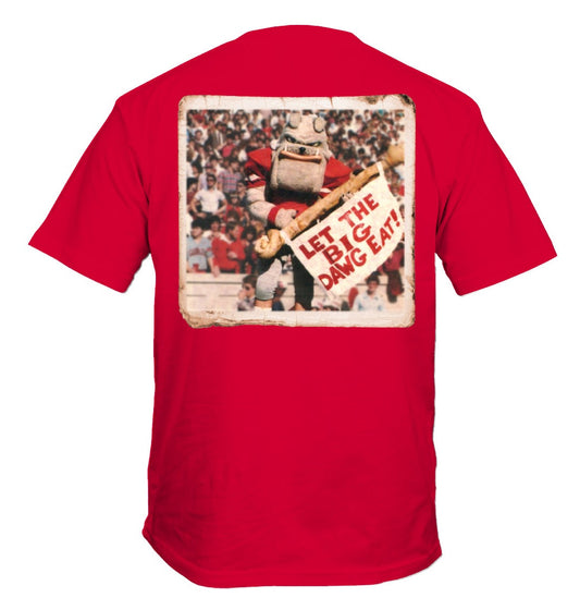 Georgia Bulldogs Let The Big Dawg Eats Tee Short Sleeve New World Graphics