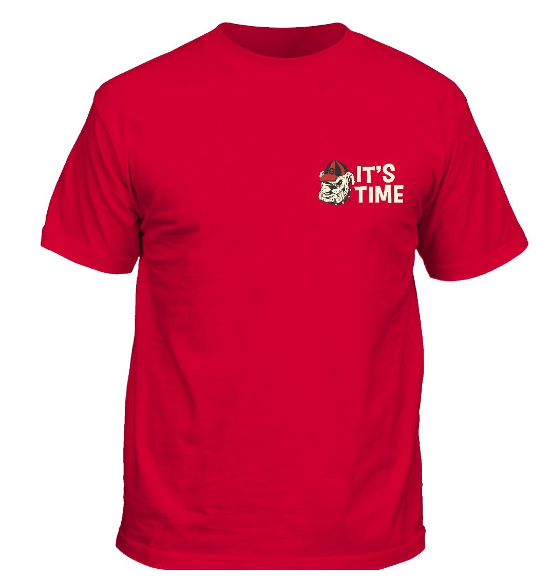 Georgia Bulldogs Let The Big Dawg Eats Tee Short Sleeve