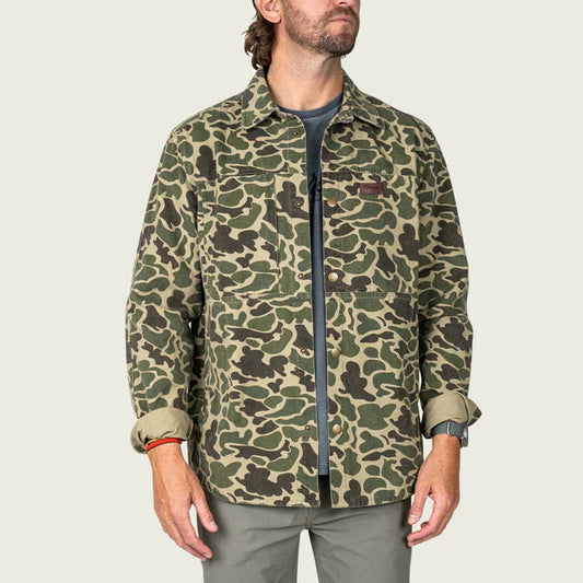 Marsh wear Delano Shacket camo Marsh Wear
