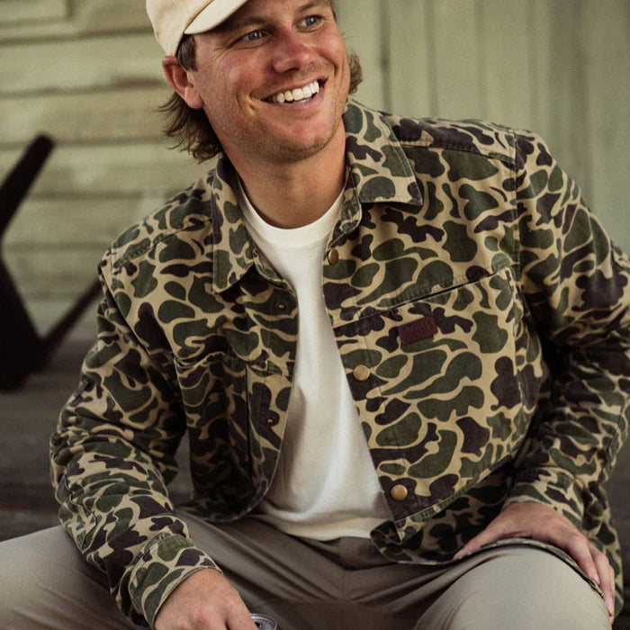 Marsh wear Delano Shacket camo Marsh Wear