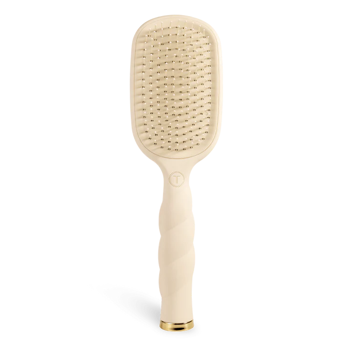 Teleties Detangler Hair Brush for Thick Hair – Tan Teleties