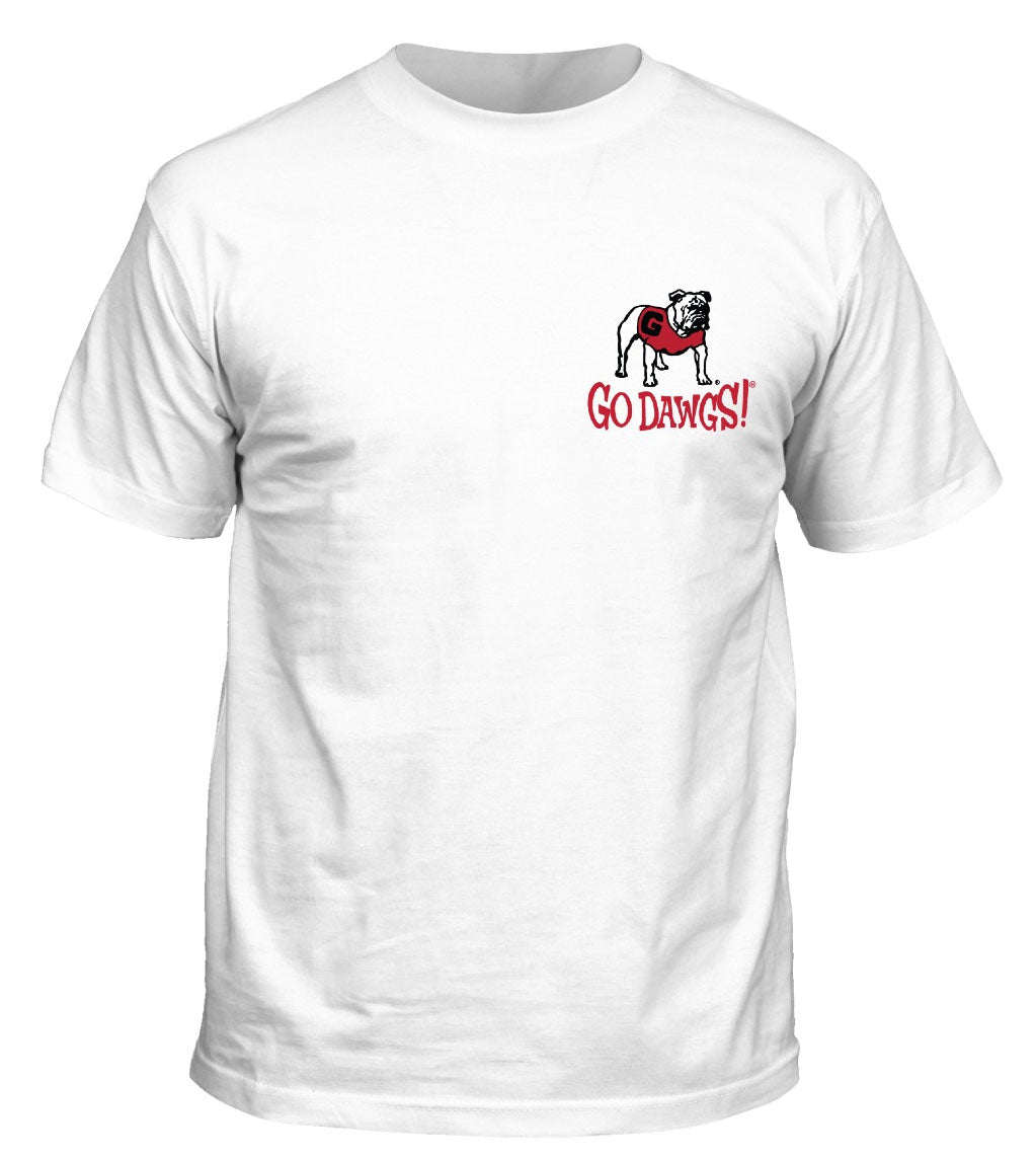New World Graphics Georgia Bulldogs Domination Shirt White New World Graphics